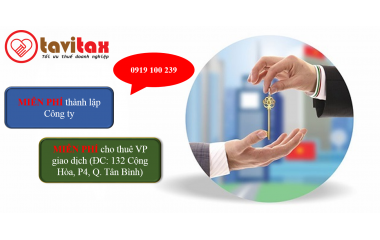 GÓI HỖ TRỢ MIỄN PHÍ THÀNH LẬP CÔNG TY